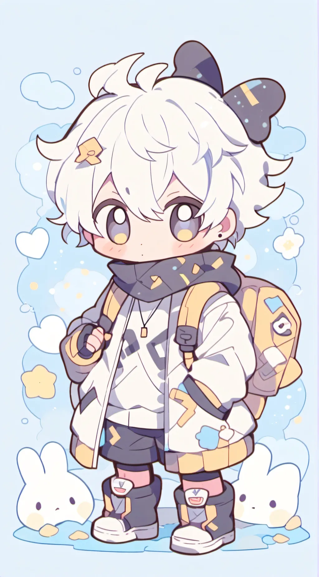 ai character: Donnie is sick background