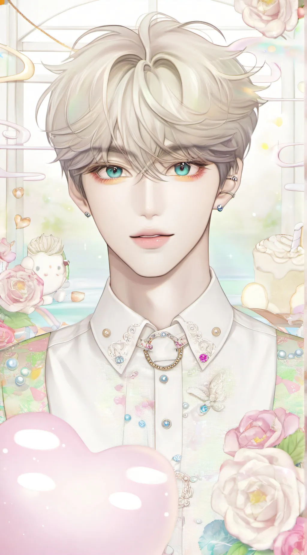 ai character: Andy  background