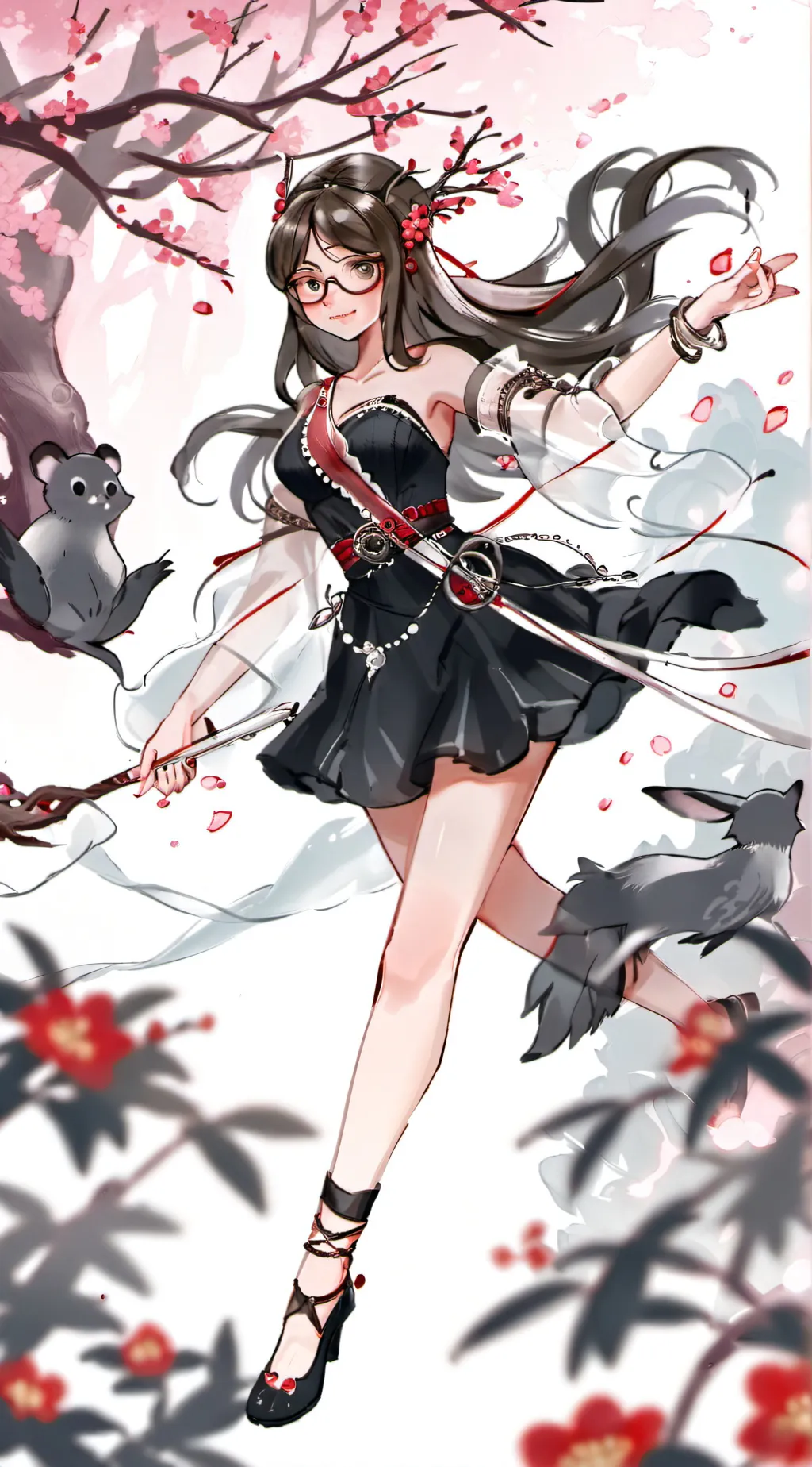 ai character: New demon slayer background