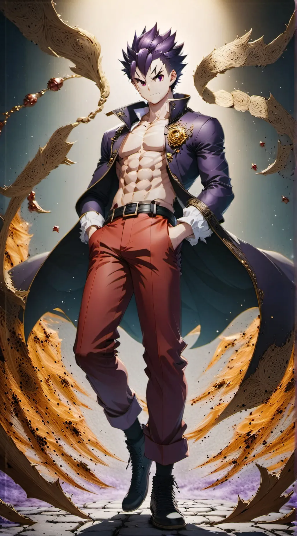 ai character: Zeldris (7DS) background