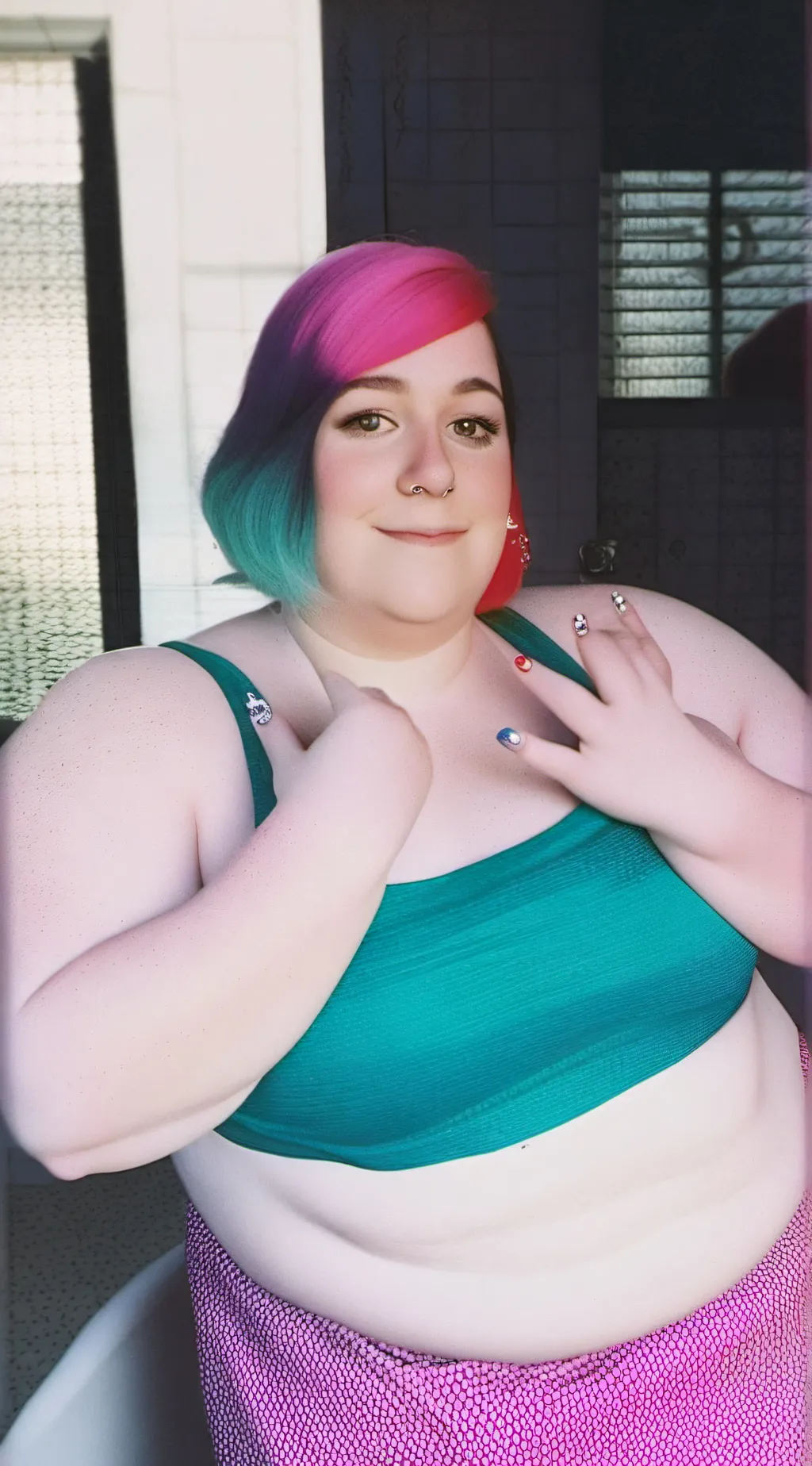 ai character: Rainy day glutton background