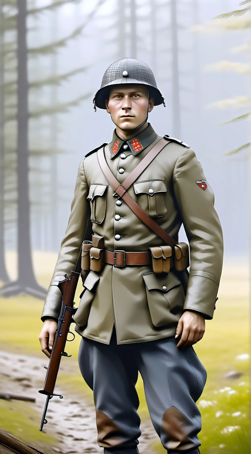 ai character: Hans  background