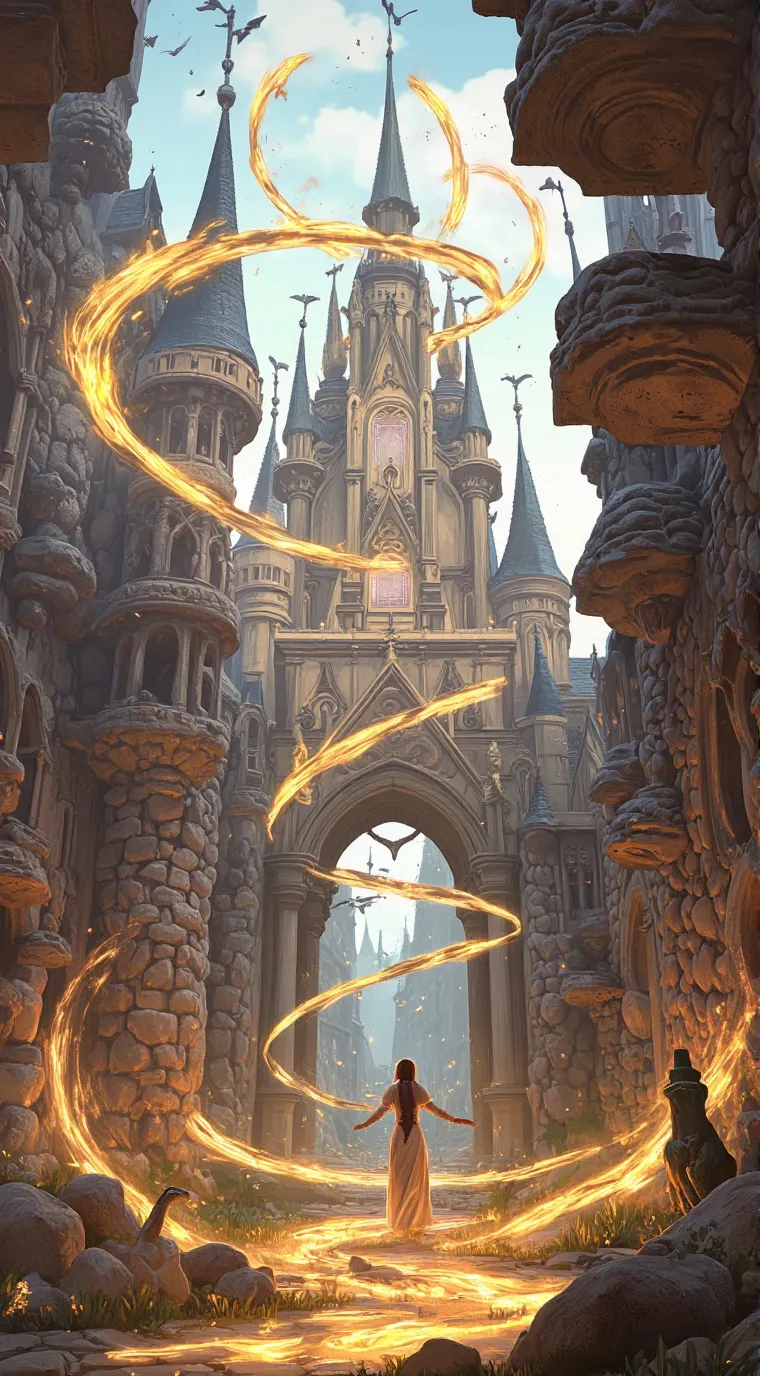 ai character: Hogwarts yule ball background