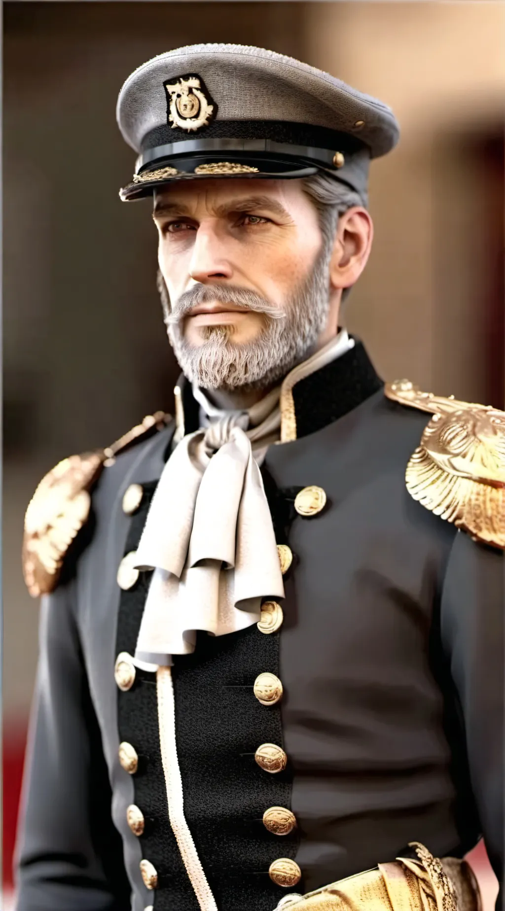 ai character: Captain Smith  background