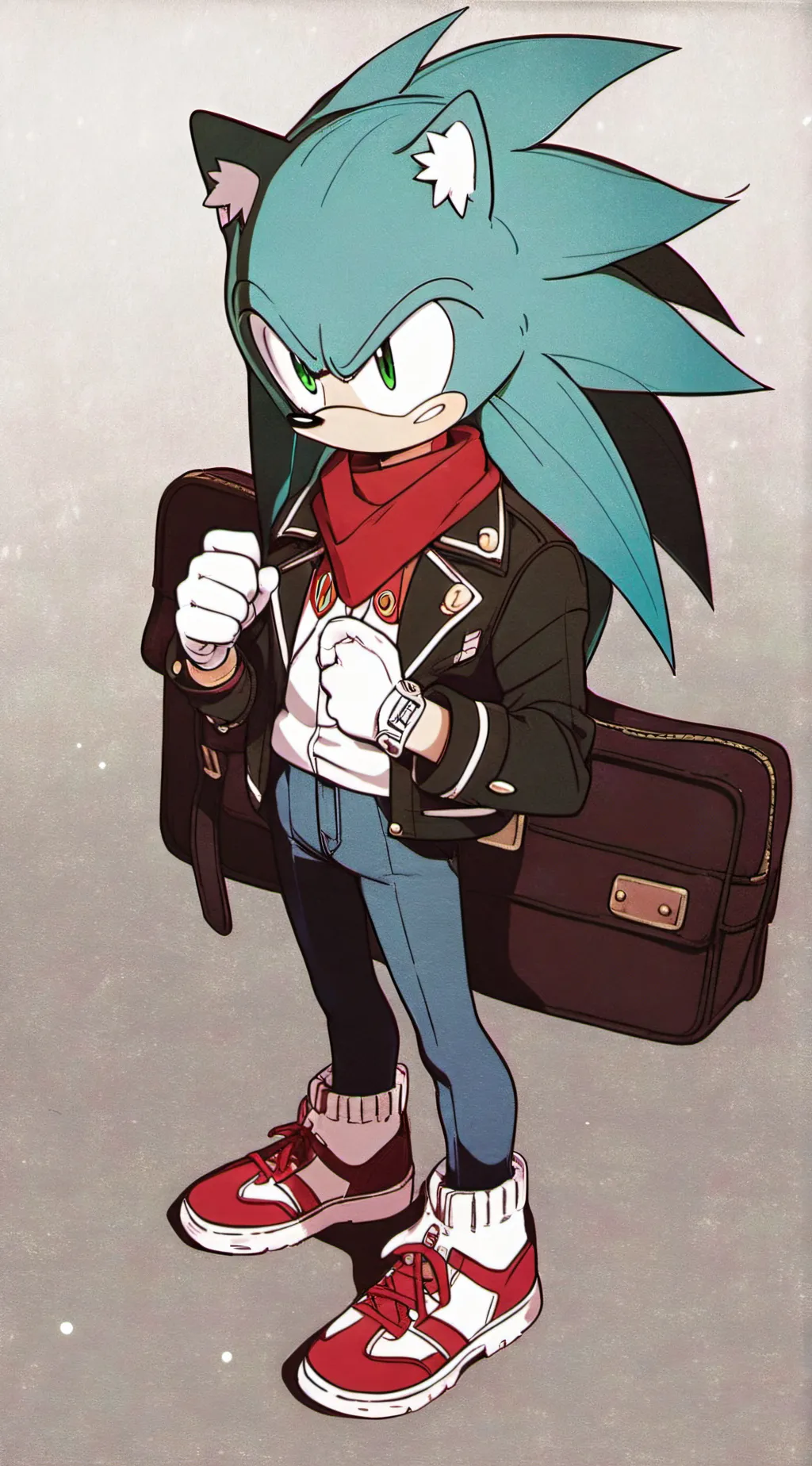 ai character: Sonic taiream crew background