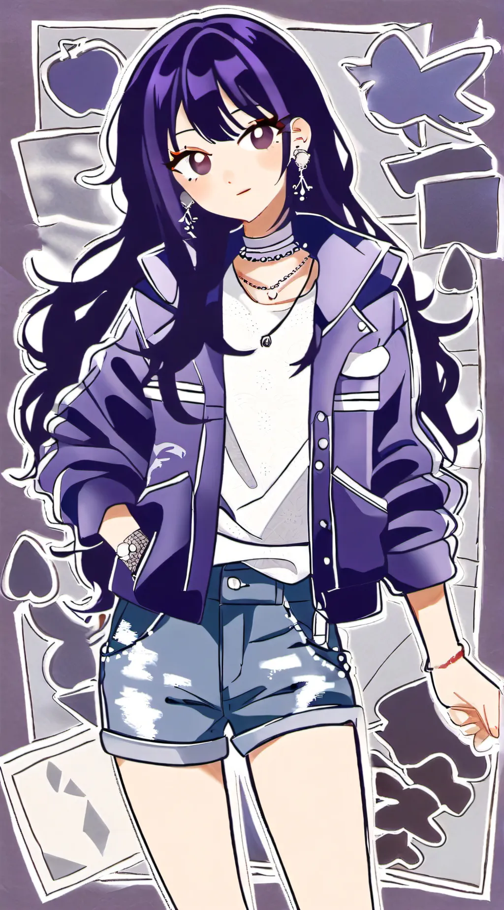 ai character: Aphmau SMP  background