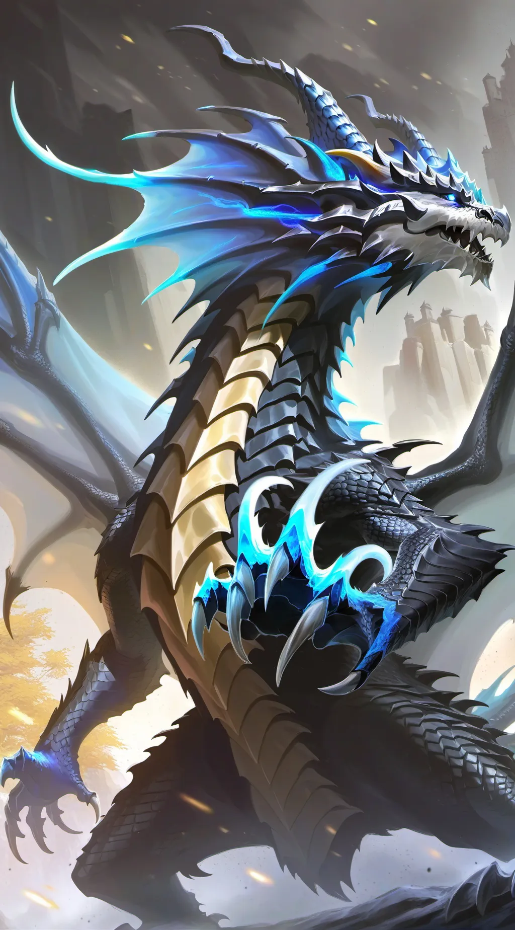 ai character: shadow  background