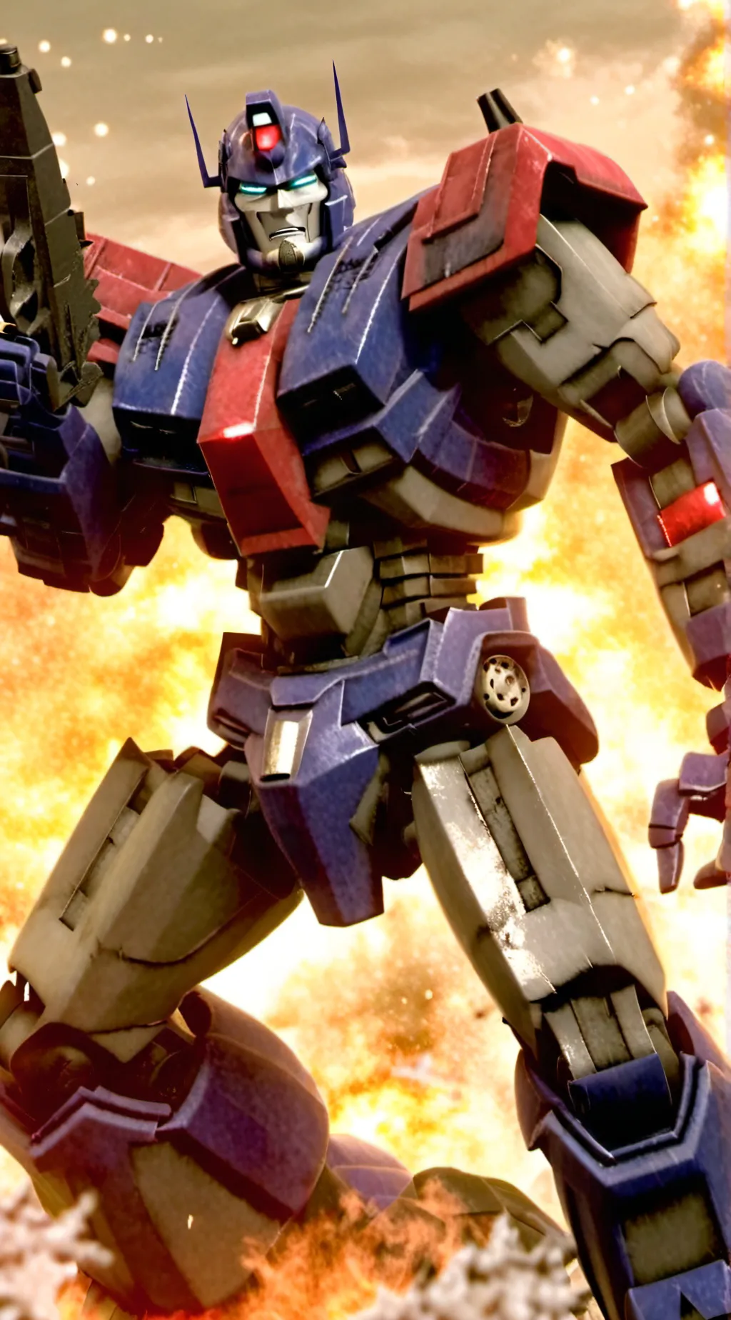 ai character: Transformer background