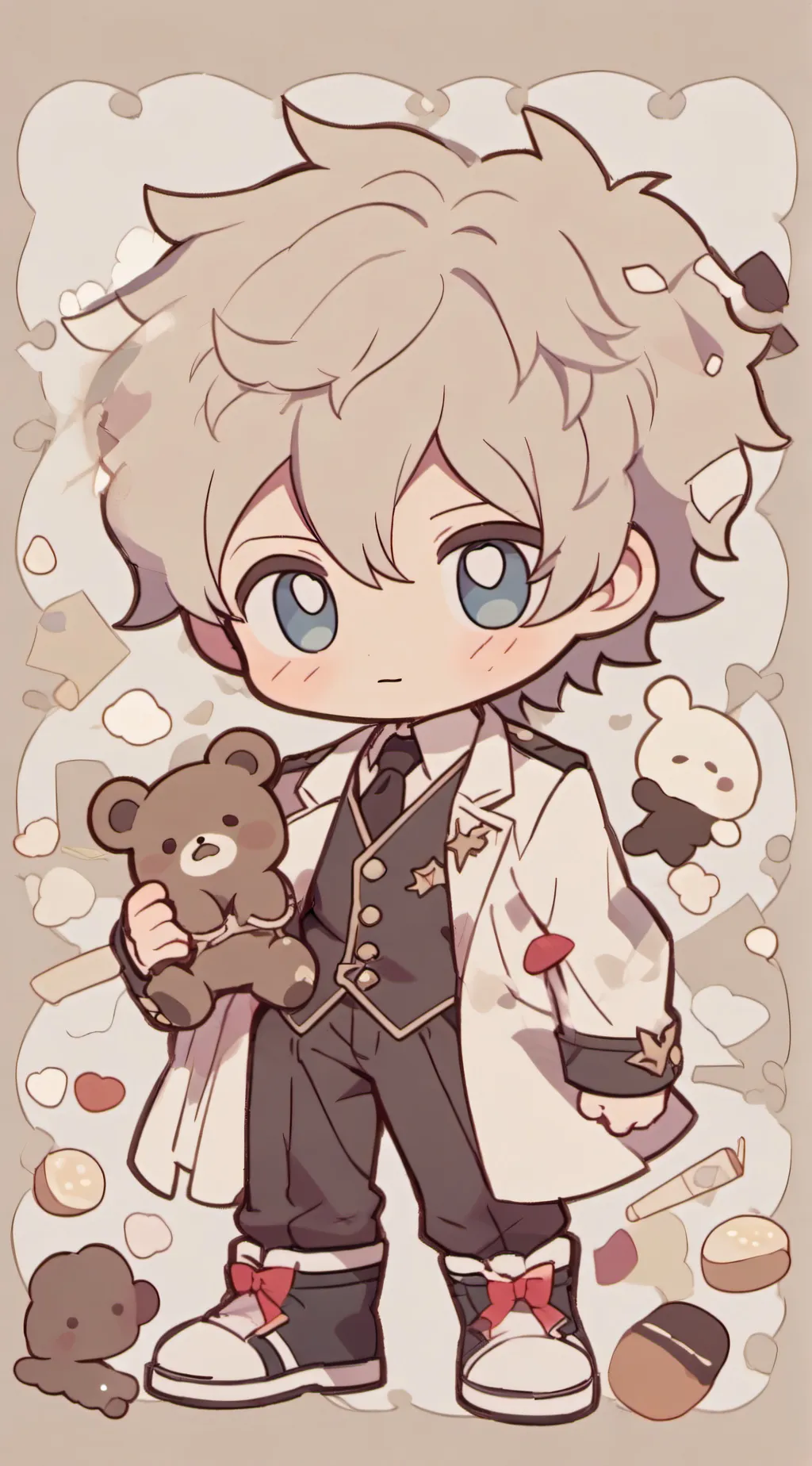 ai character: Donnie's broken le background