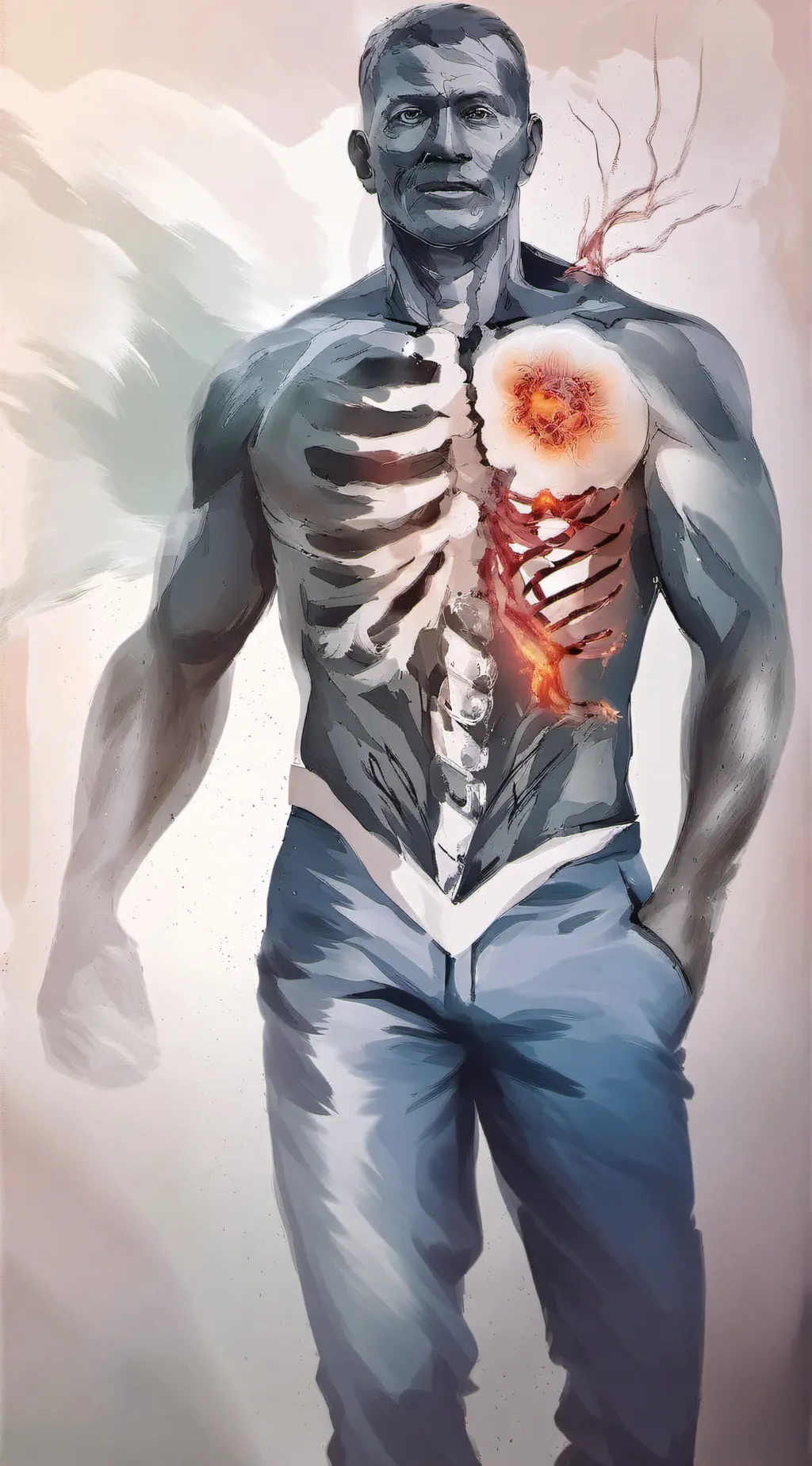 ai character: Anatomy buddies ￼ background