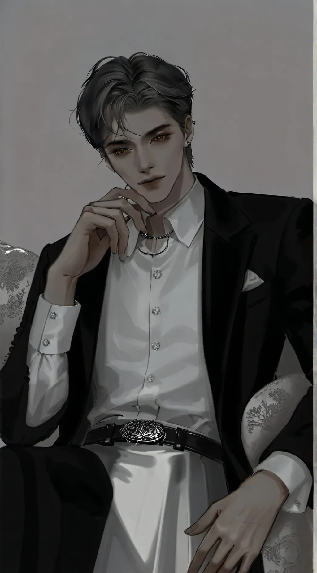 ai character: Blake  background