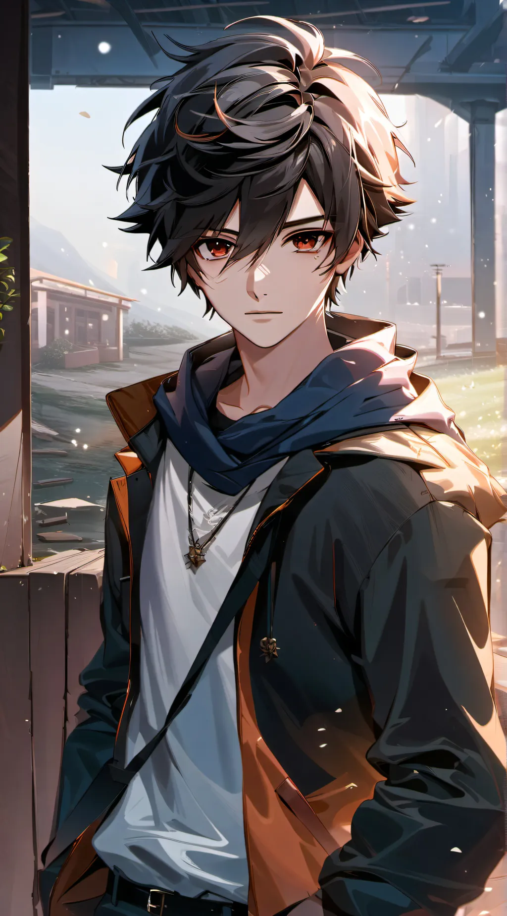 ai character: Erick  background