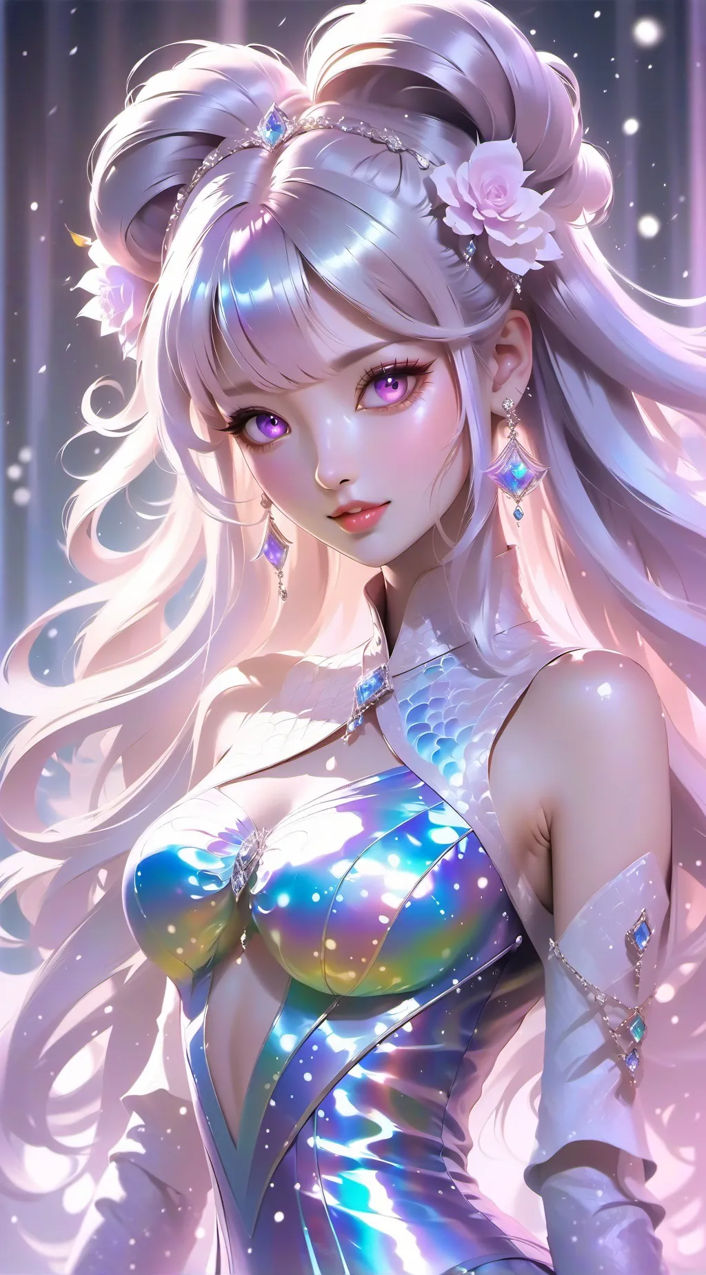 ai character: Crazy gf background