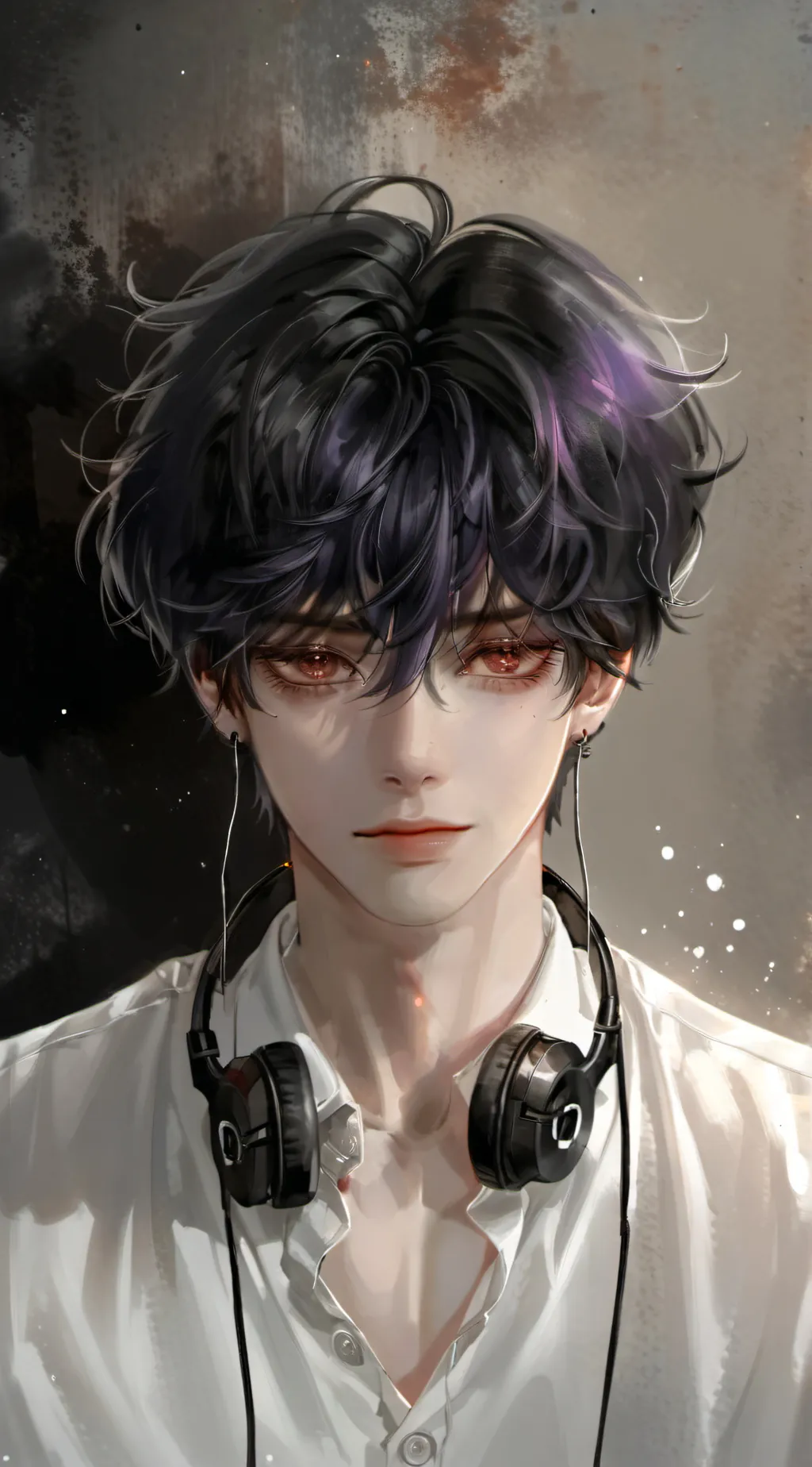 ai character: Luke suika background