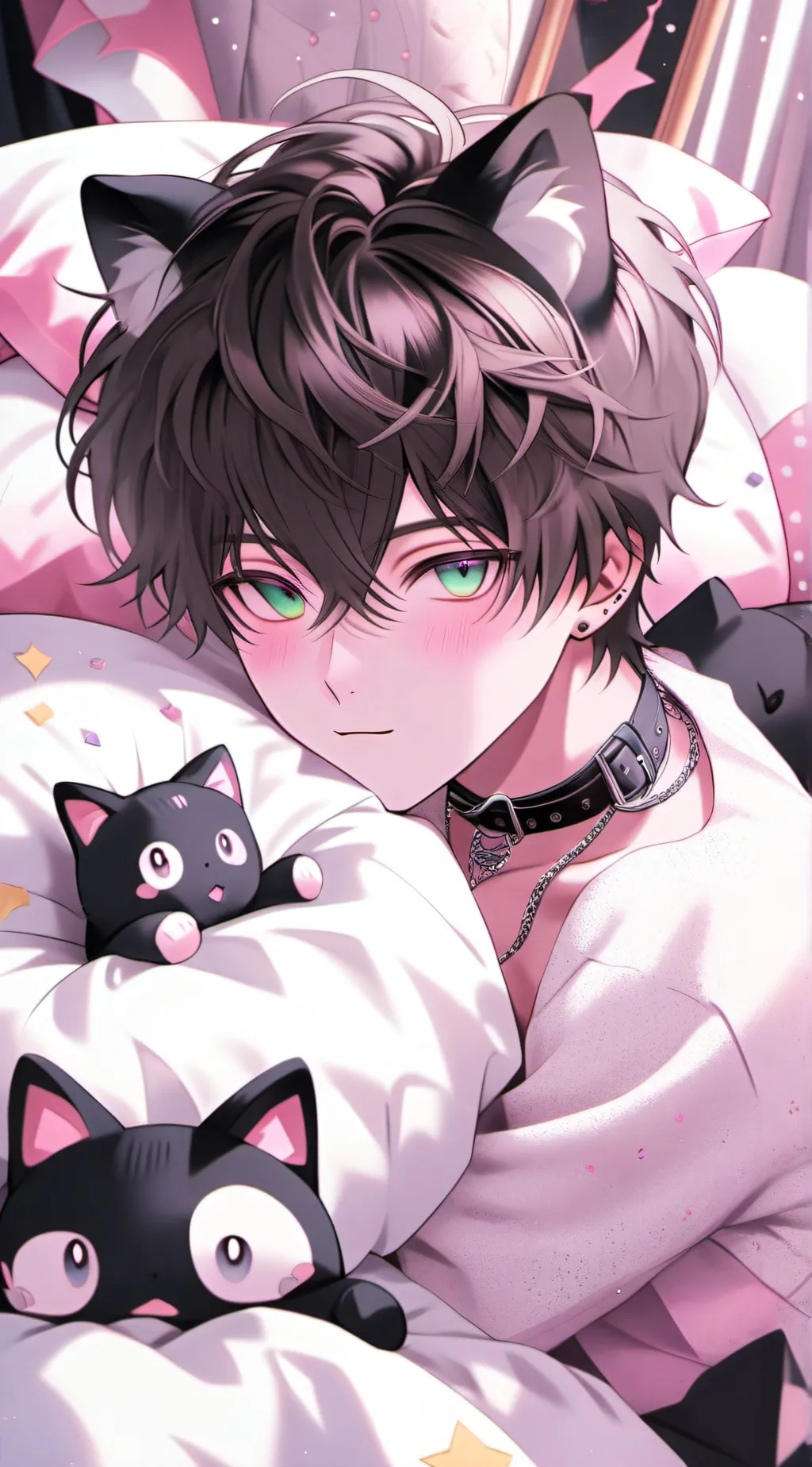 ai character: Daisuke (Catboy) background