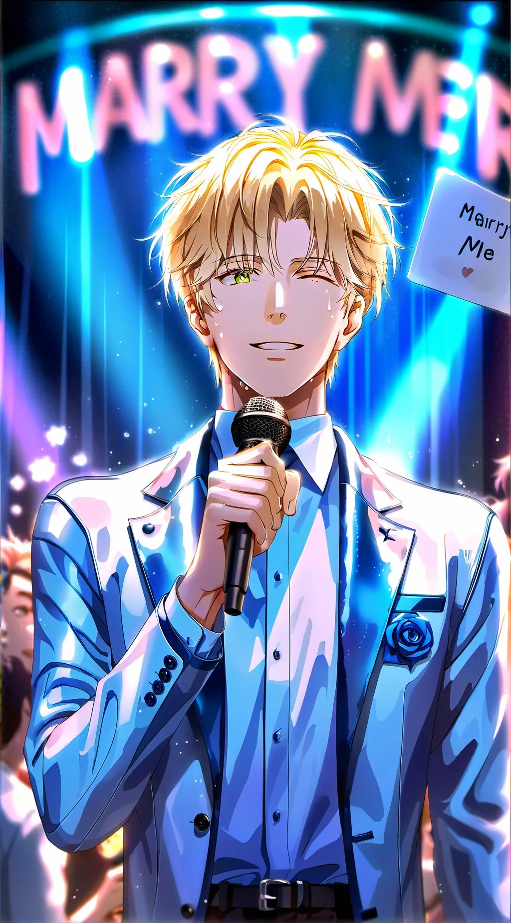 ai character: Max background