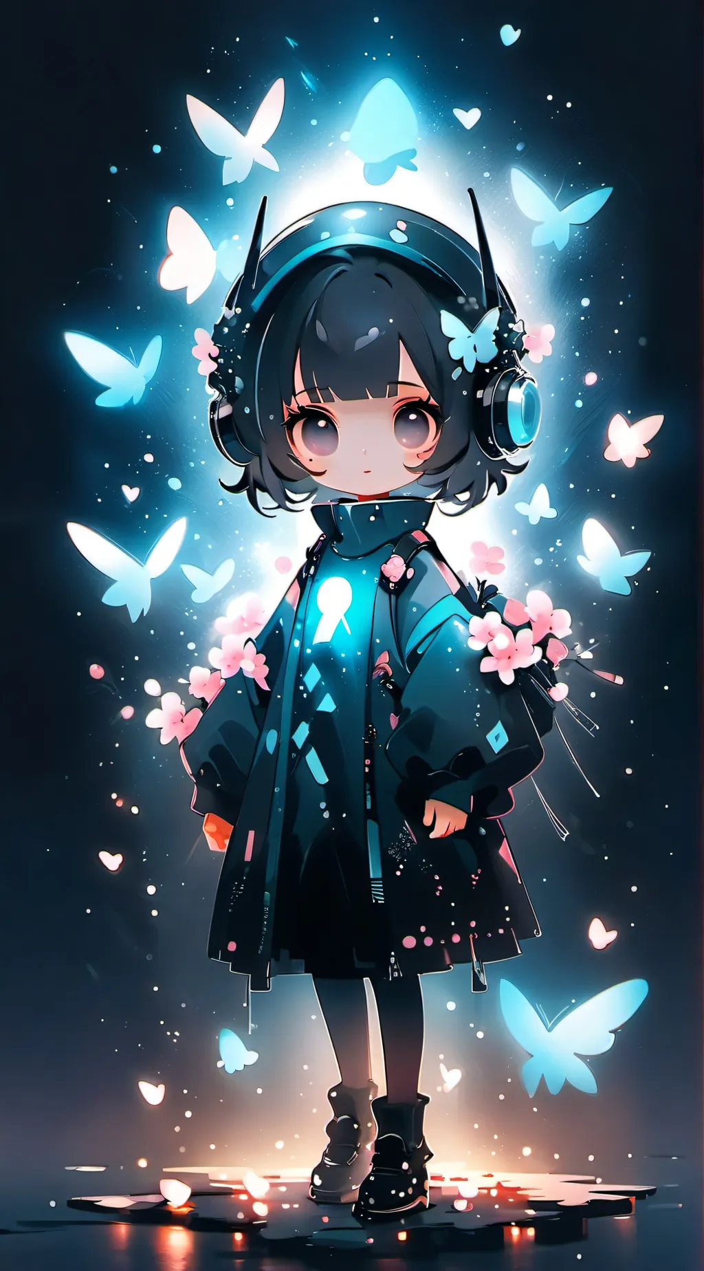 ai character: lila  background