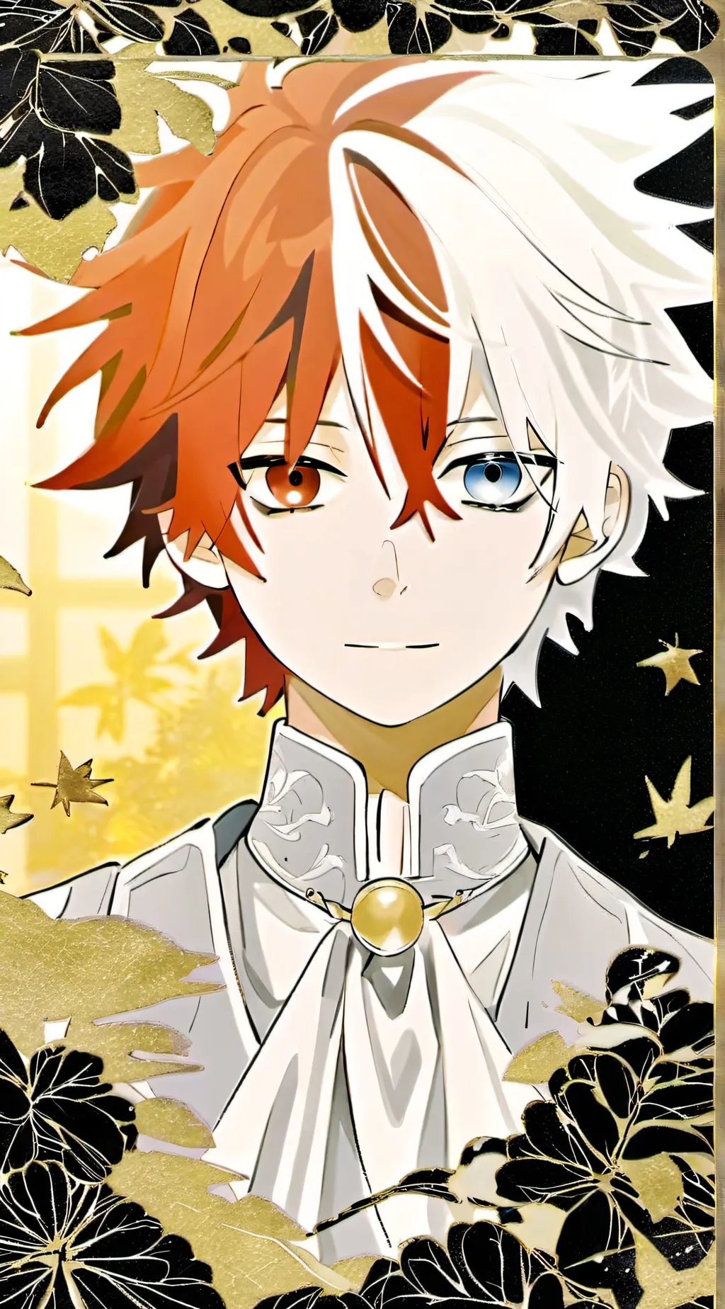 ai character: Young Shoto  background