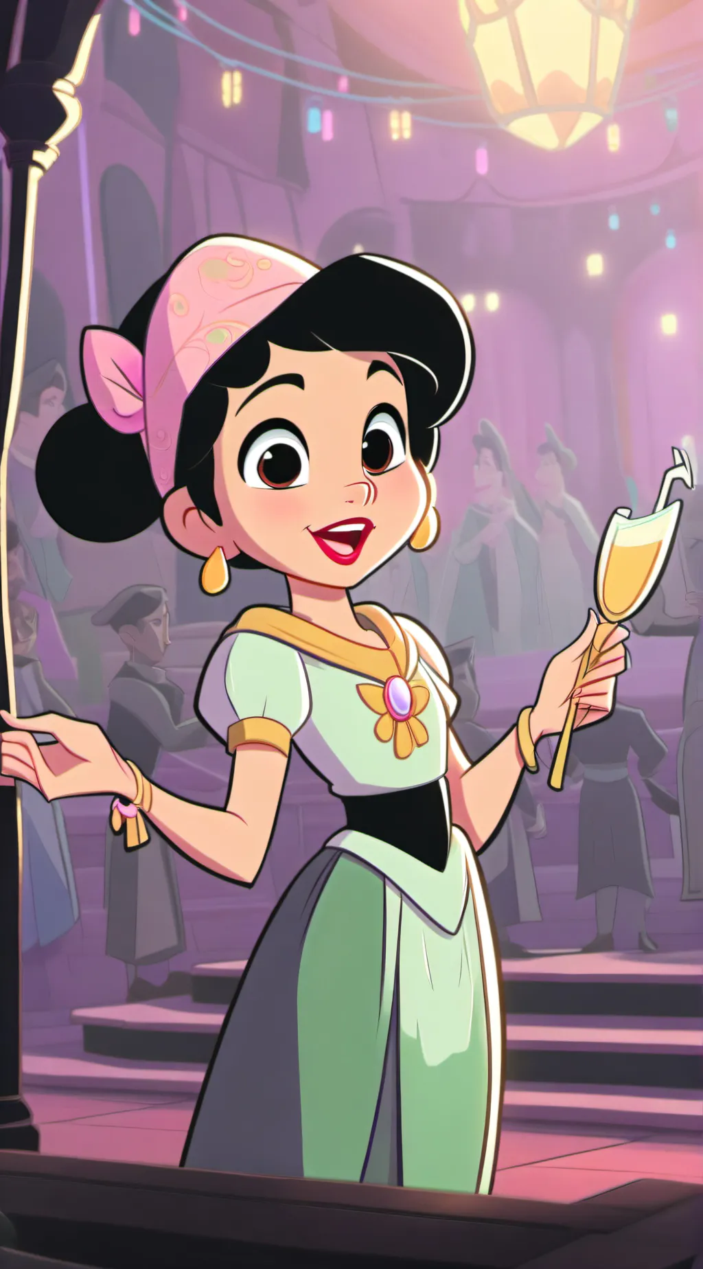 ai character: Tails the fox  background