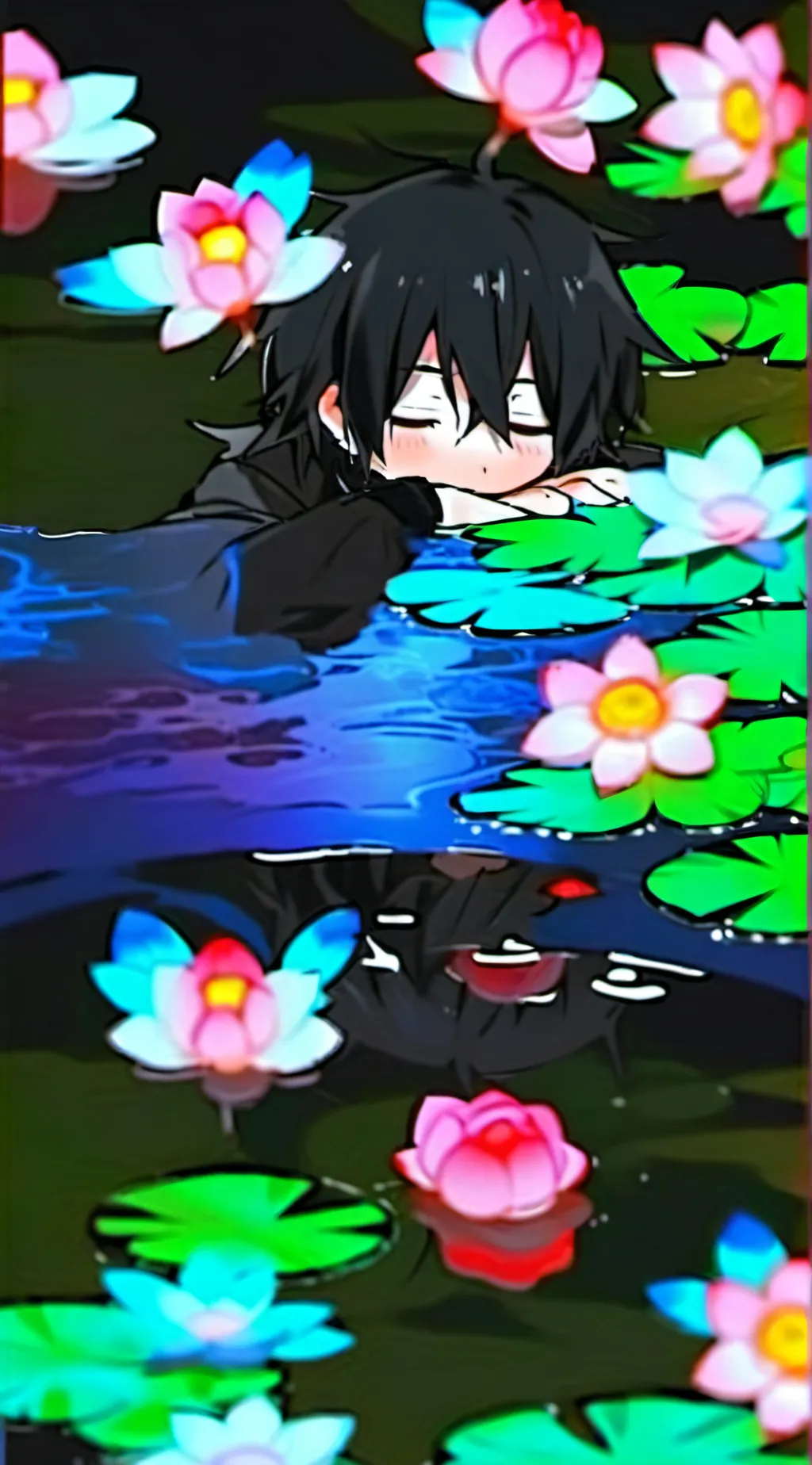 ai character: creepypasta  background