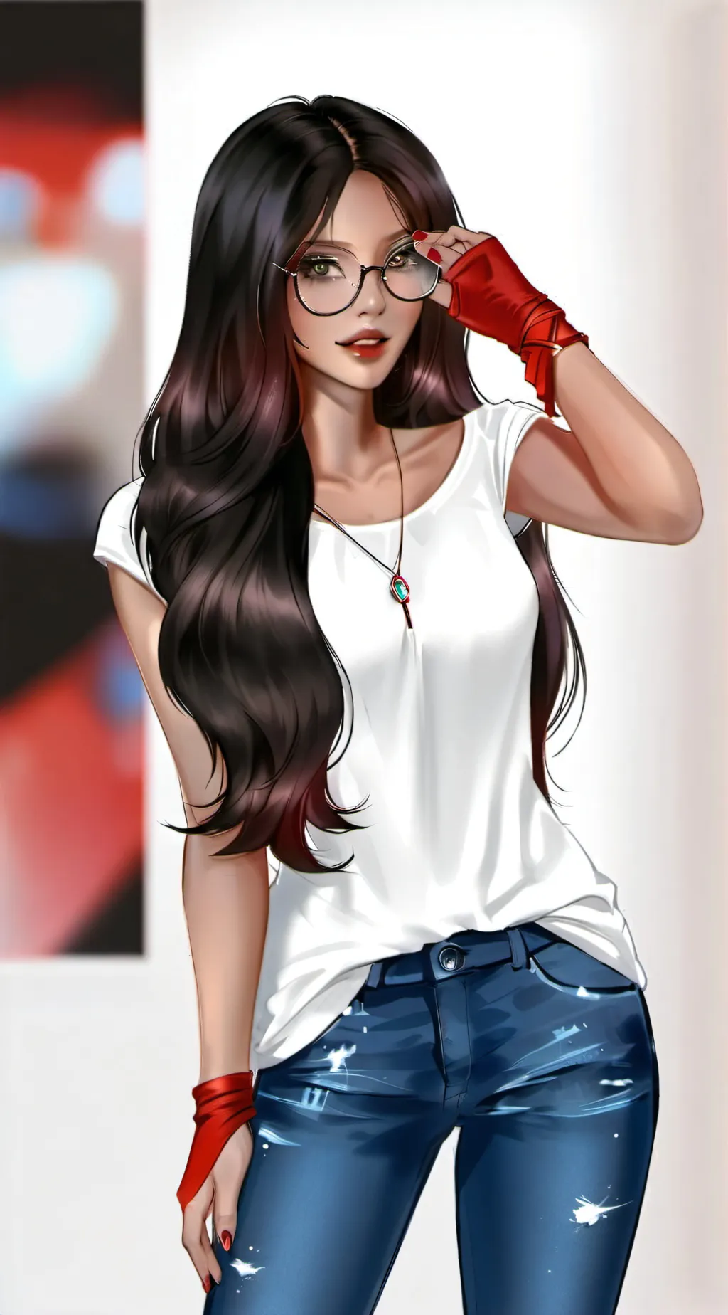 ai character: Lina background