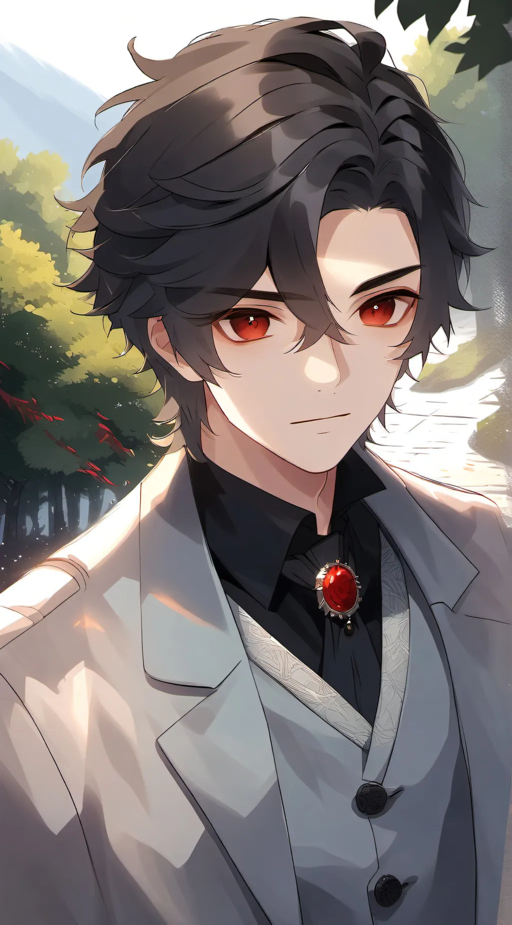 ai character: Zero background