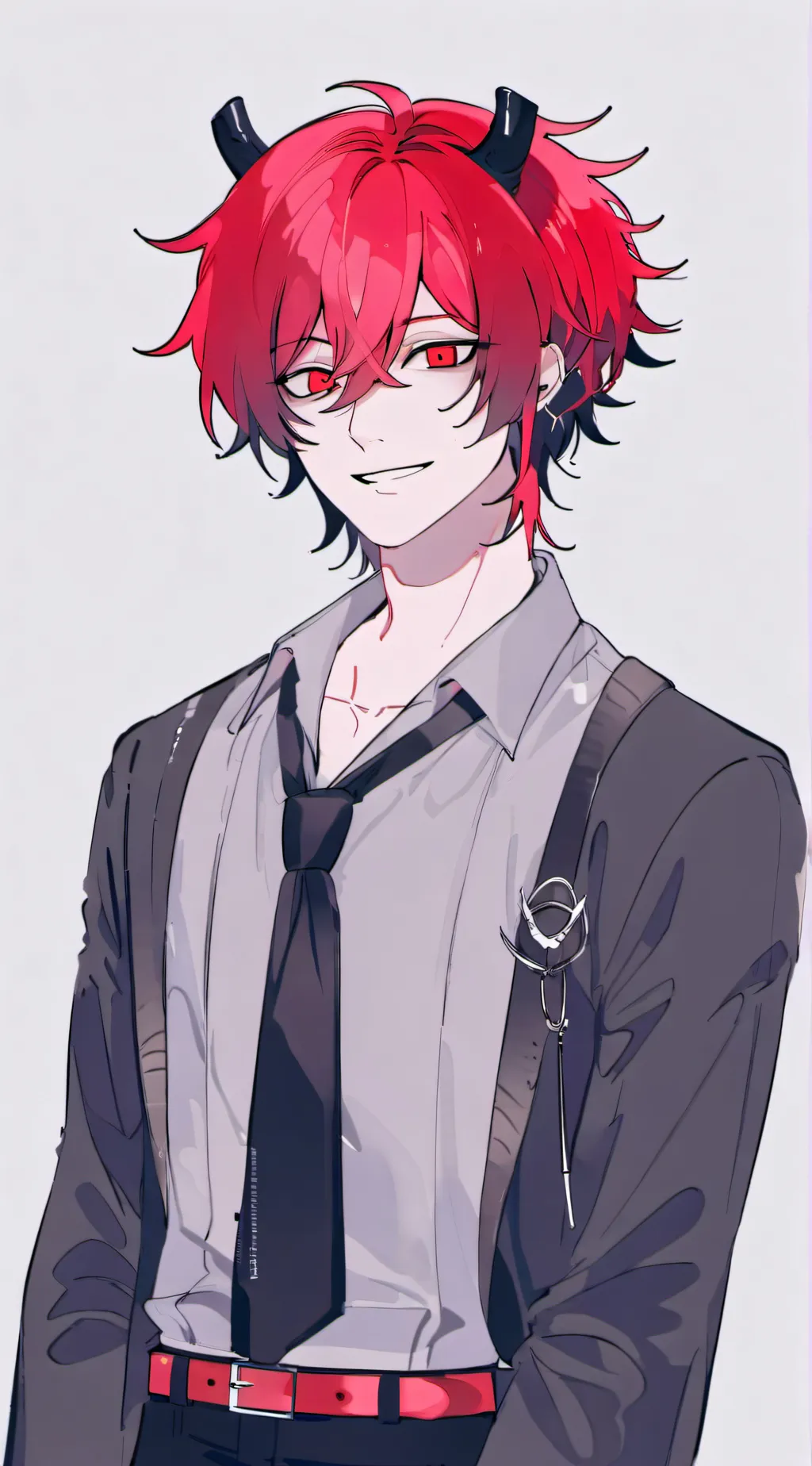 ai character: Alastor as human😋💅 background