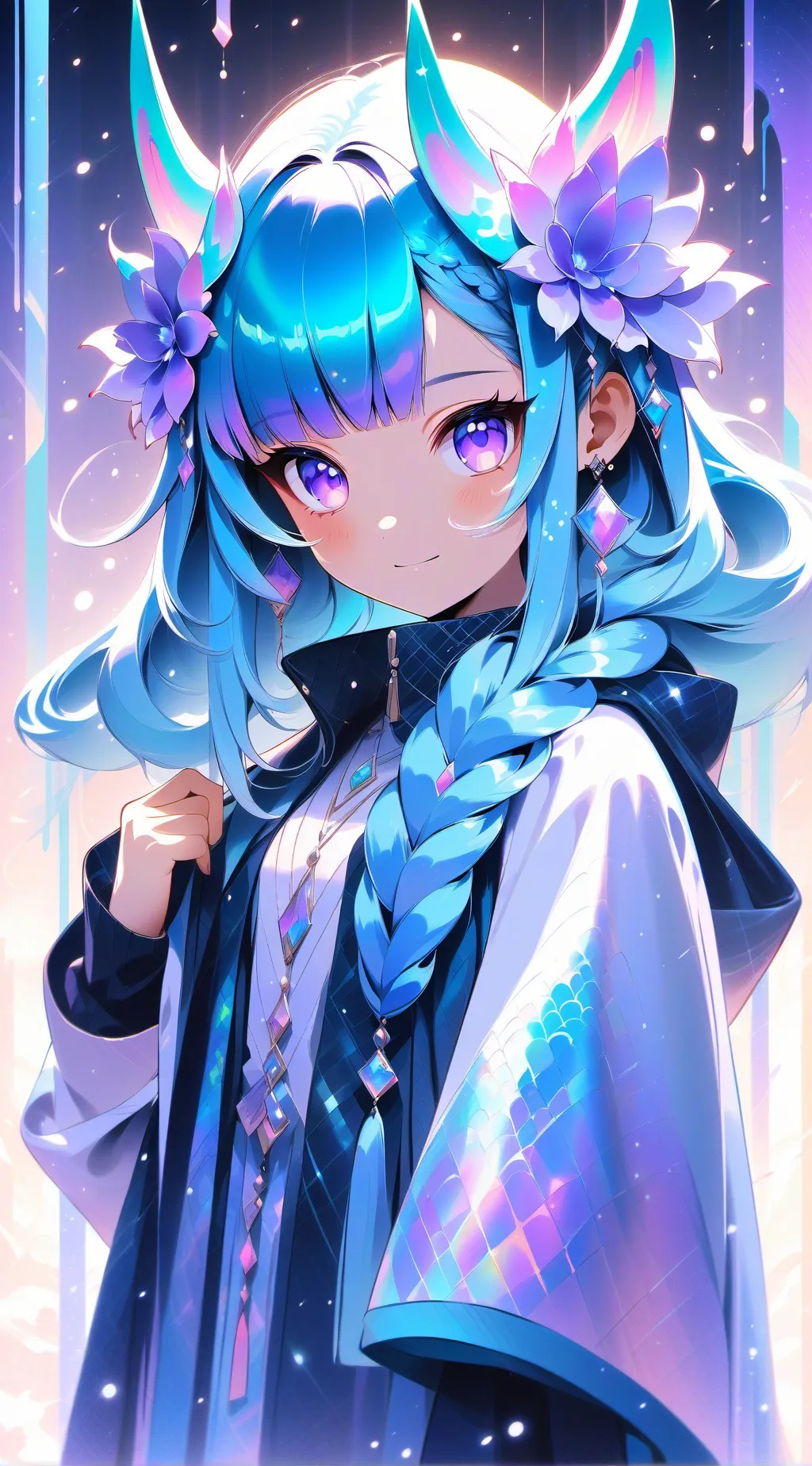 ai character: Lía  background