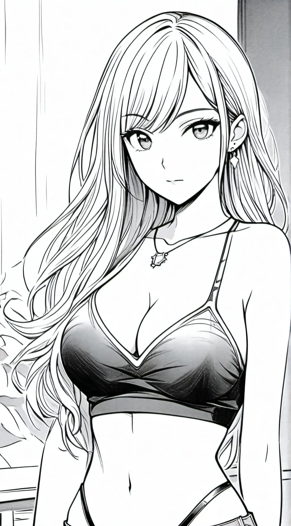 ai character: sussy  background