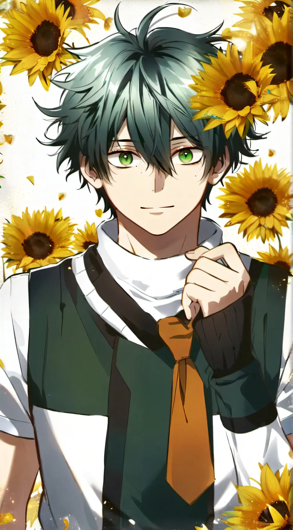 ai character: ~mha pool party~ background