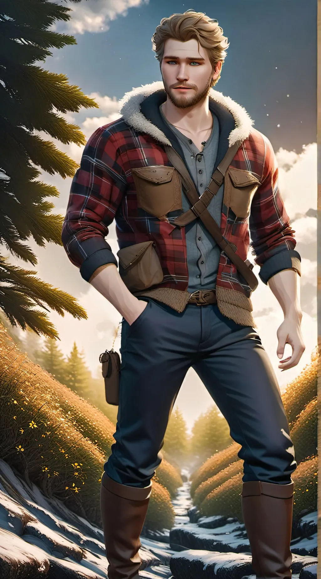 ai character: Ryan Lucas  background