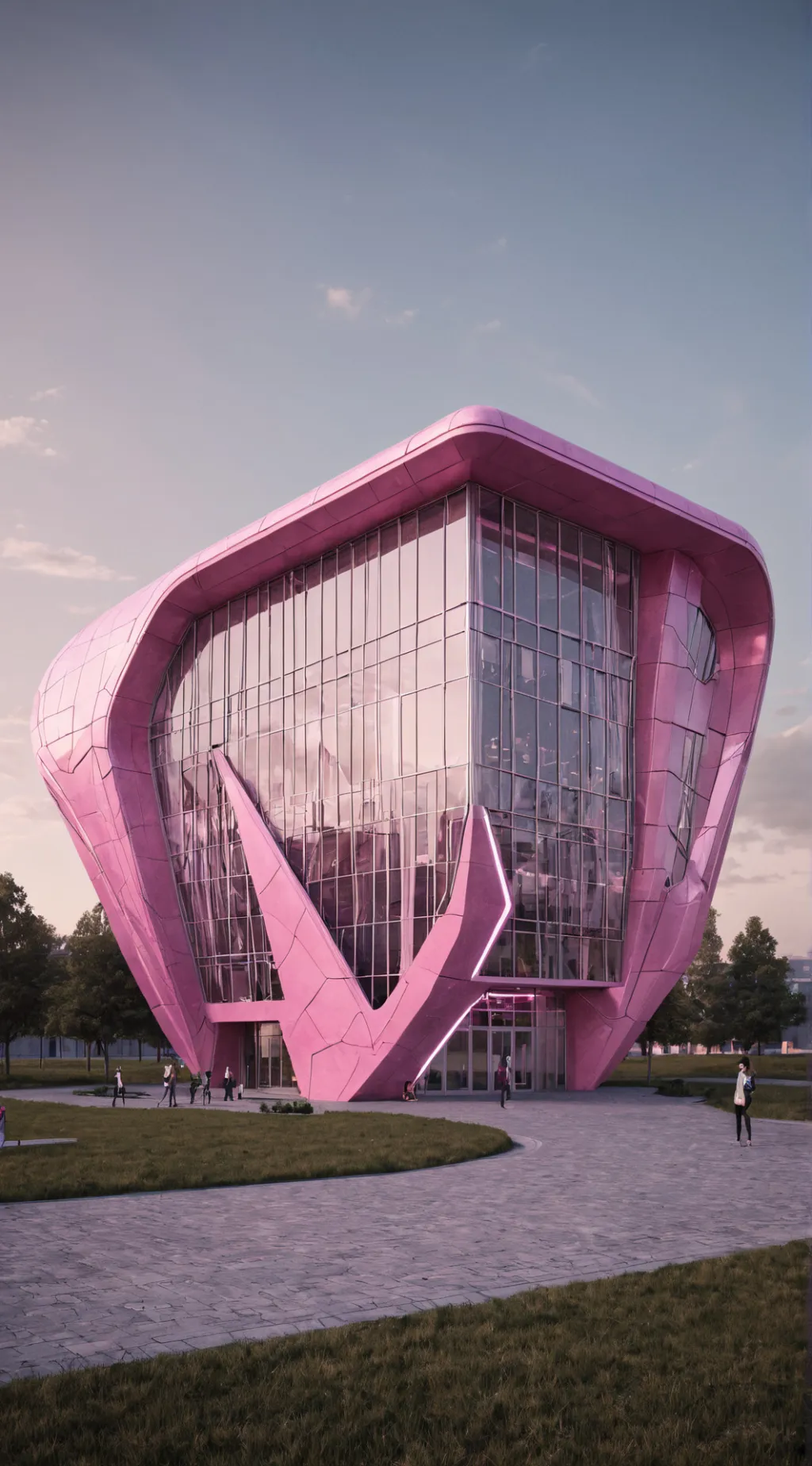 ai character: The pinkie school background