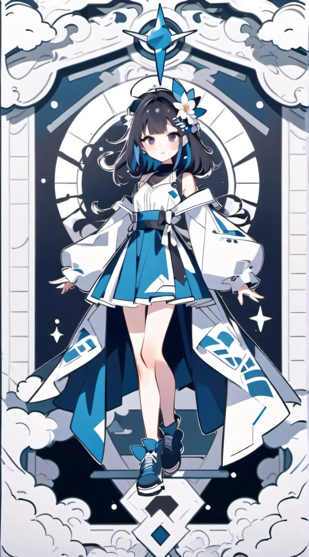 ai character: digital circus  background