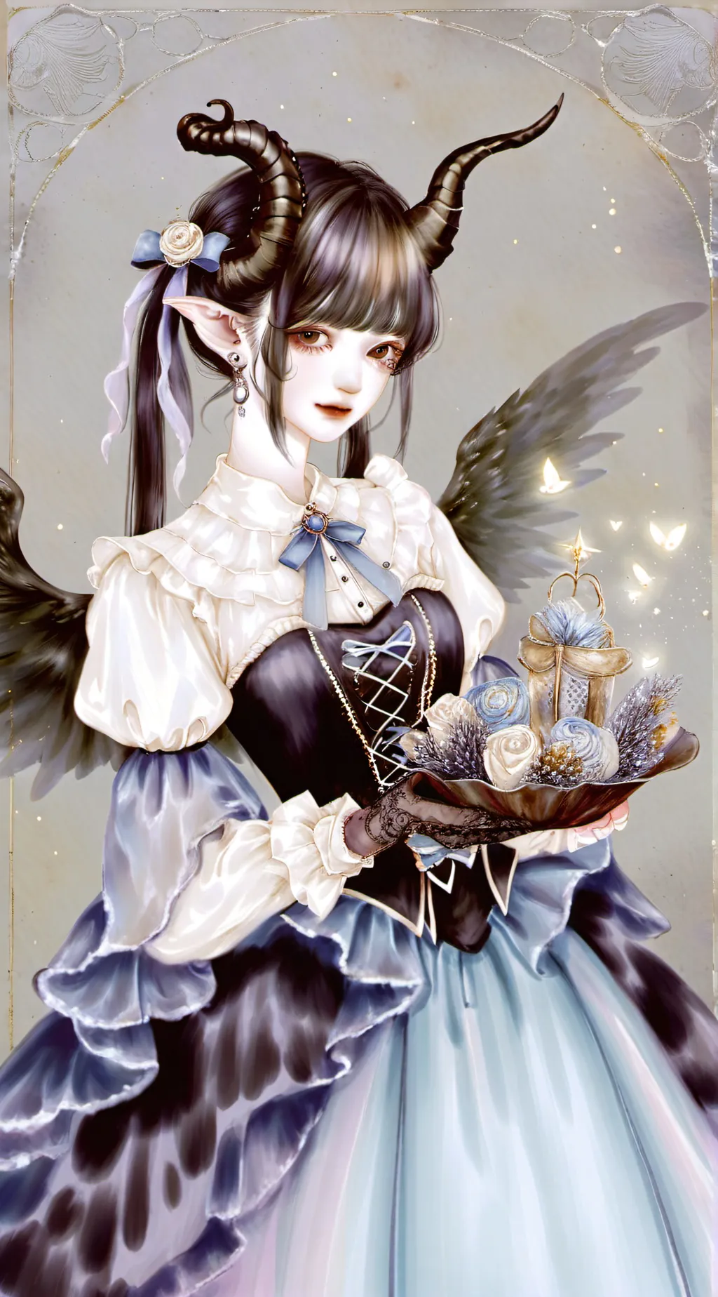 ai character: ◇M0ON♡ background