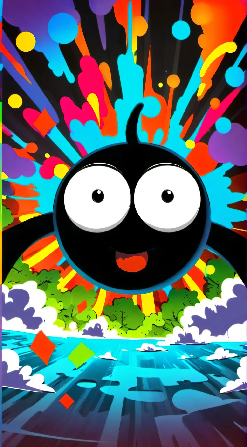 ai character: Sprunki background