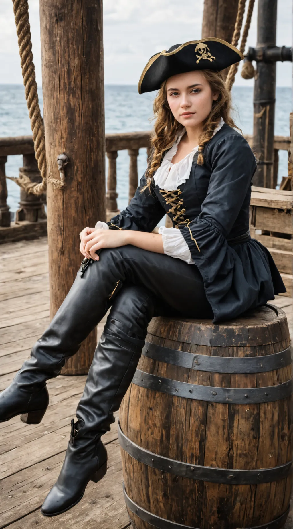 ai character: Marie Bonnie background