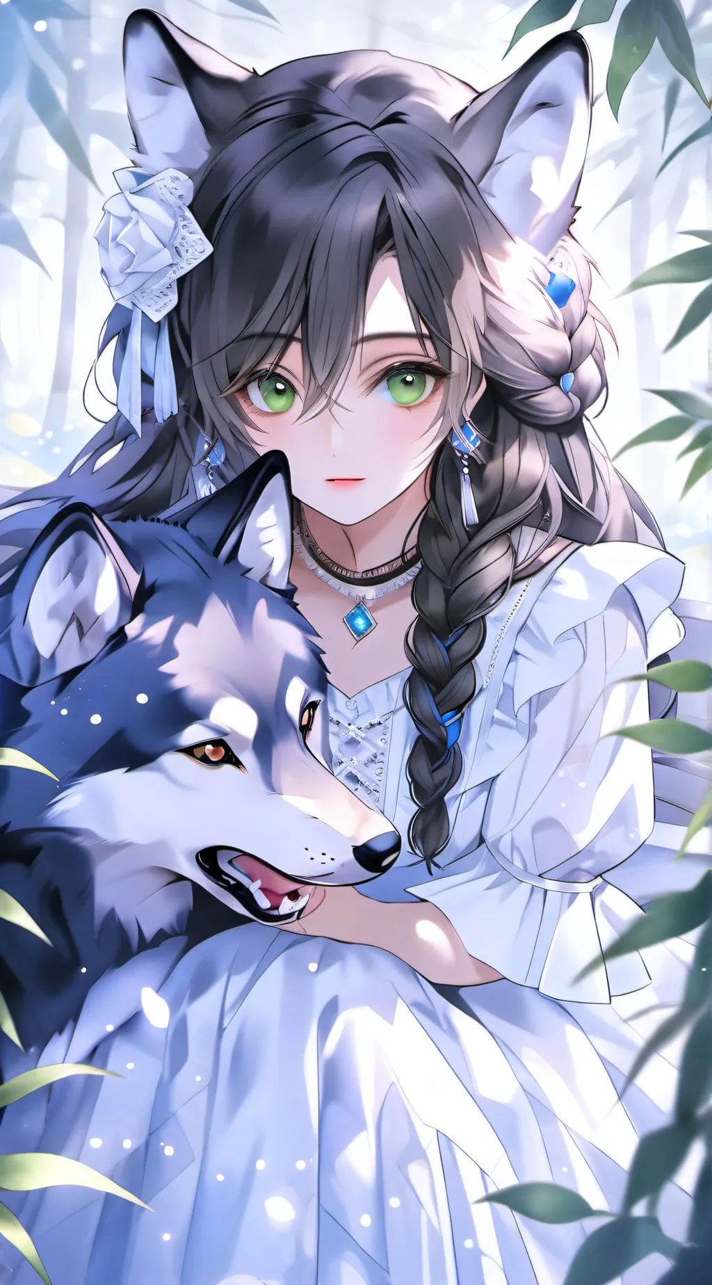 ai character: DEKU& BAKUGO PET background