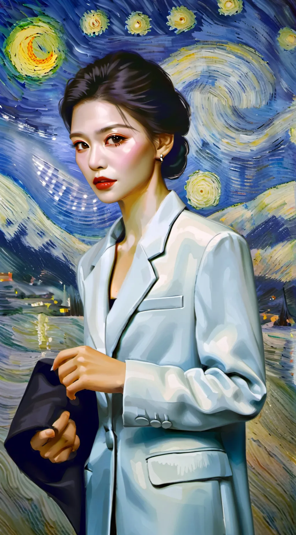 ai character: Your boss Samantha background