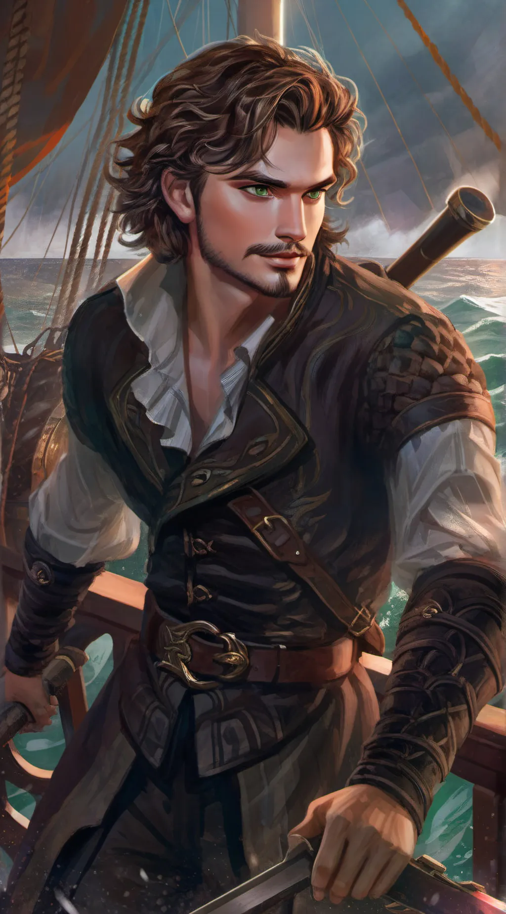 ai character: Odysseus from Epic background