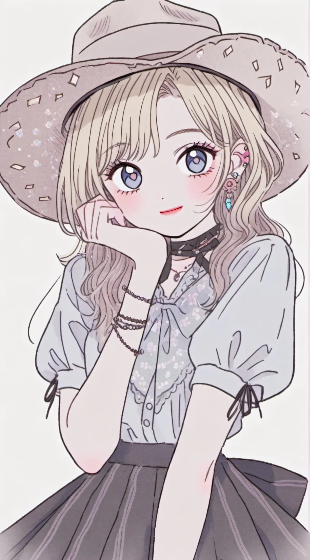 ai character: Claire  background