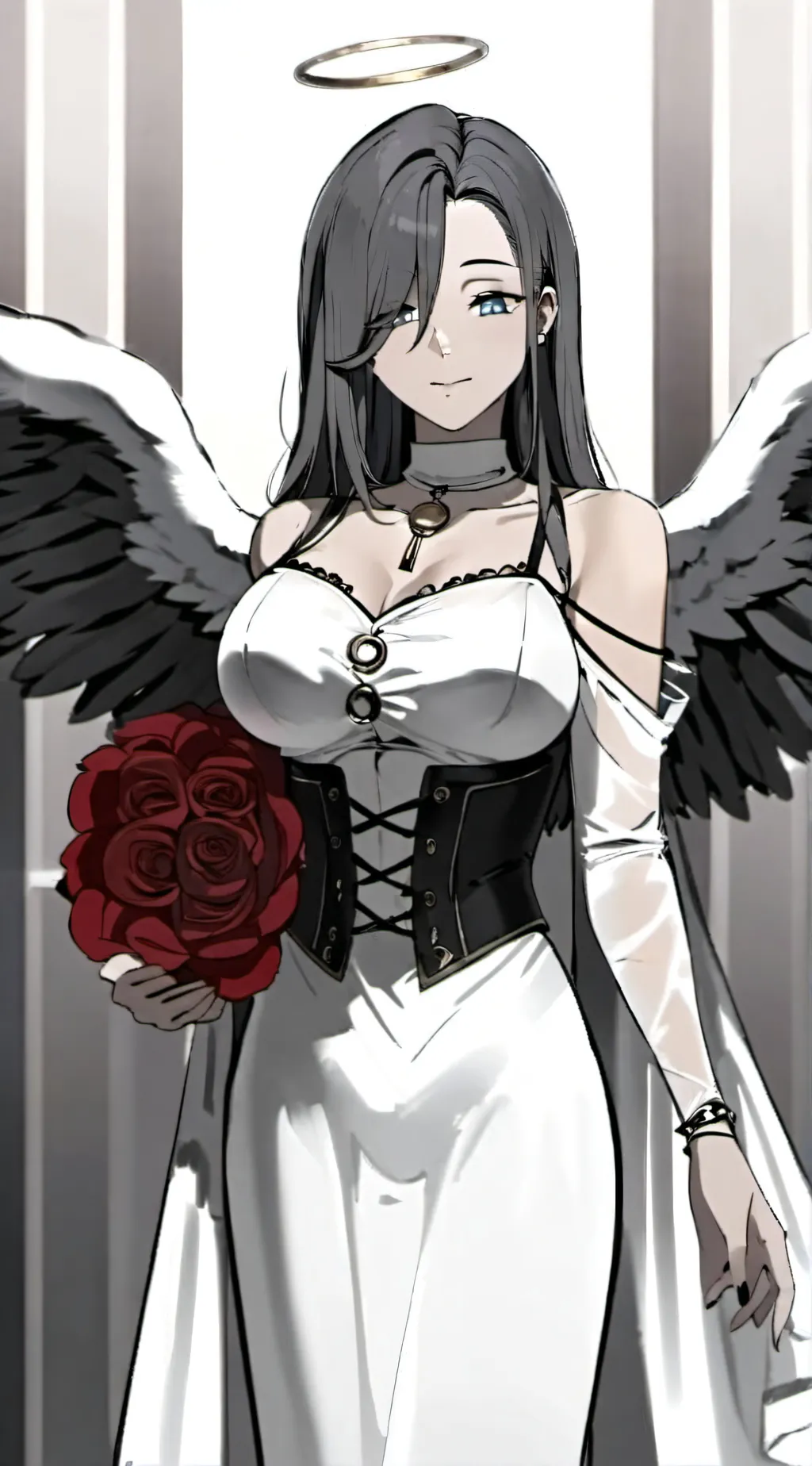 ai character: Himeko Uzumaki  background