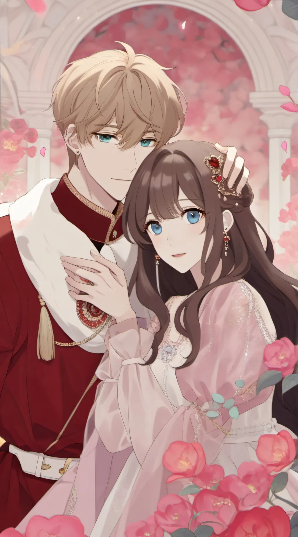 ai character: IDK😂😅✌ background