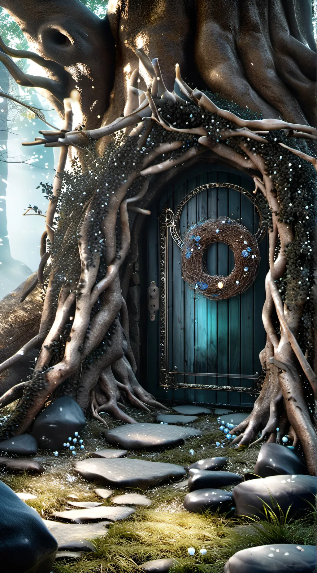 ai character: The Land Of Fairy🍃 background