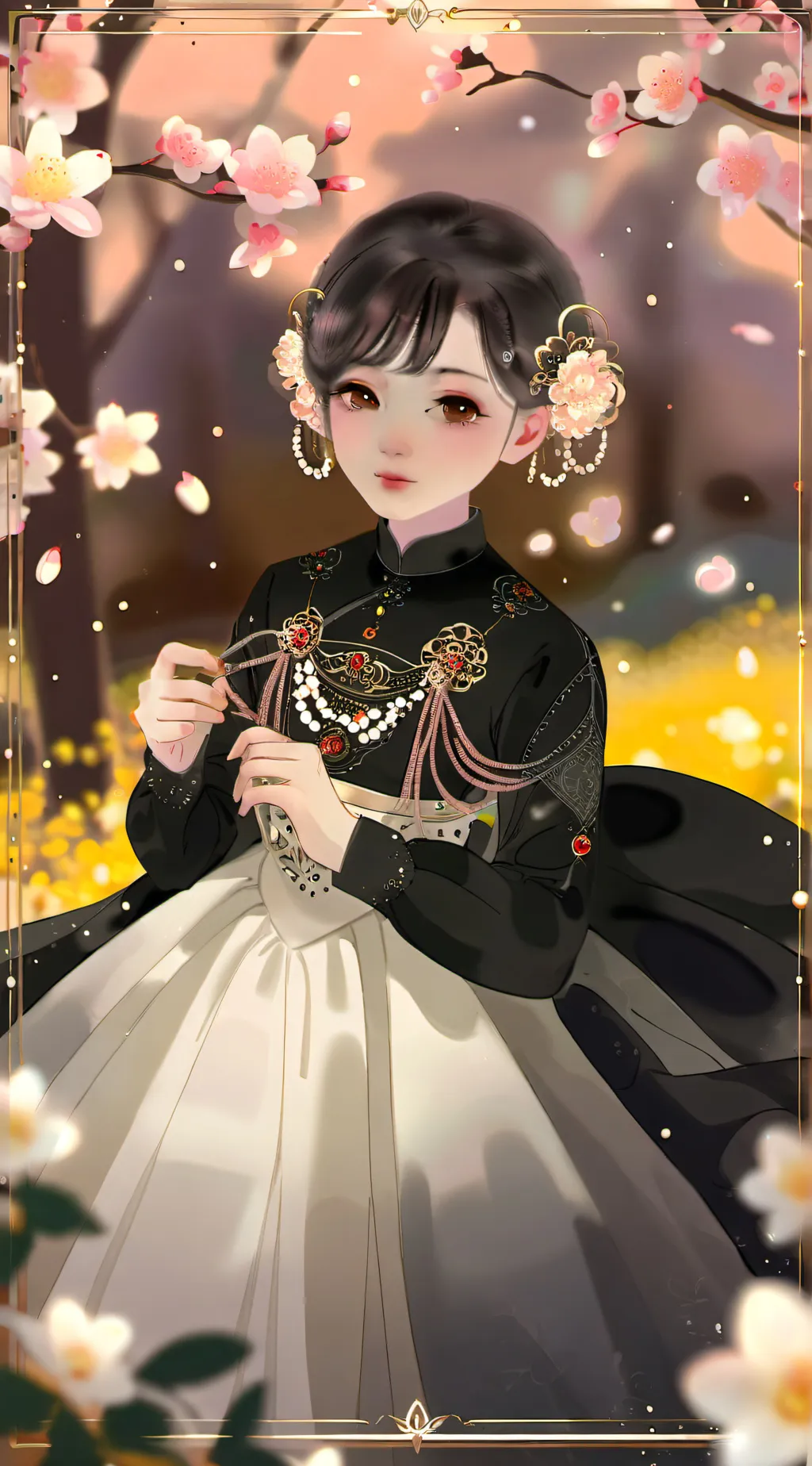 ai character: HH x DTI tornado background