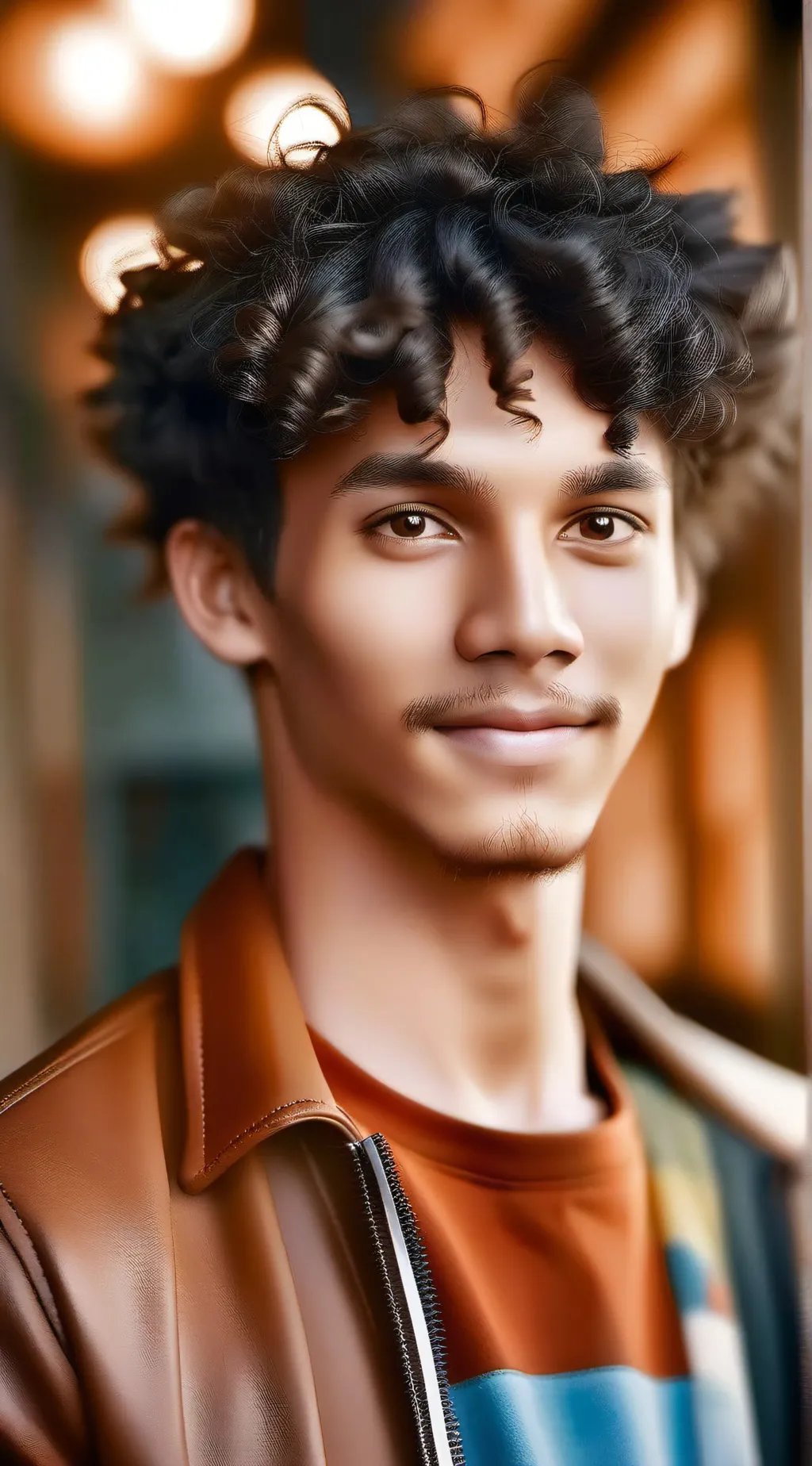 ai character: Jaxson  background