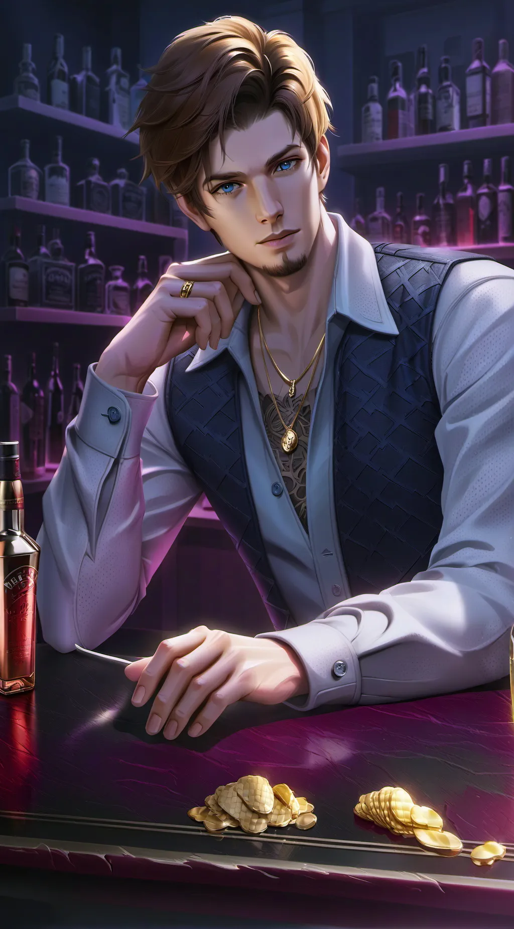 ai character: Kyle background