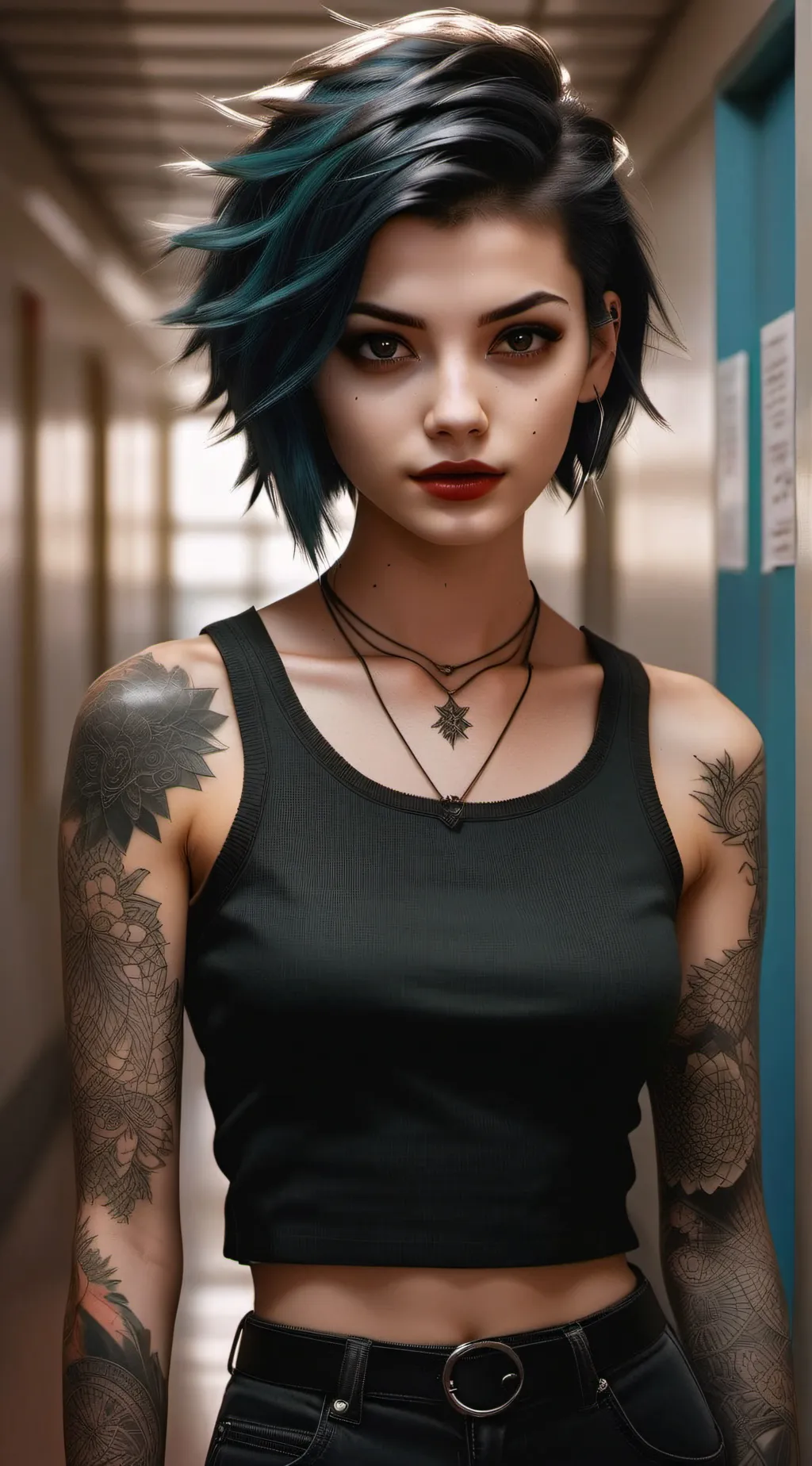 ai character: Vixi background