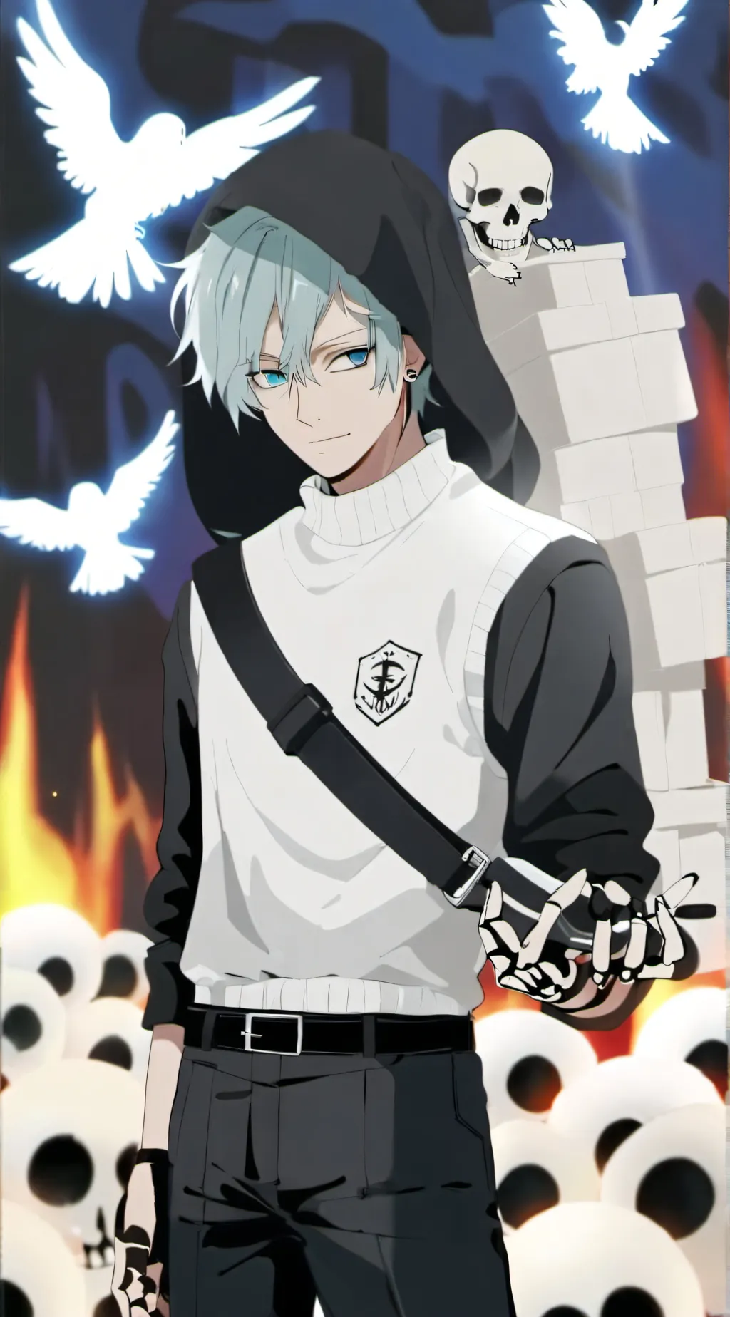 ai character: ..  background