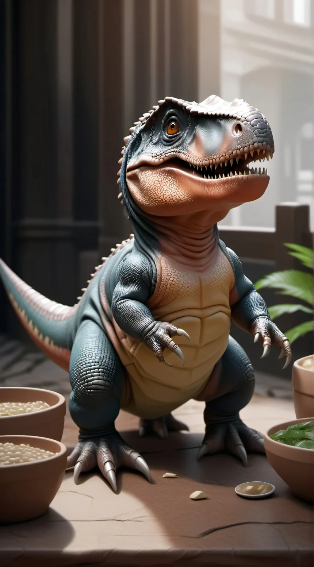 ai character: Baby eater background