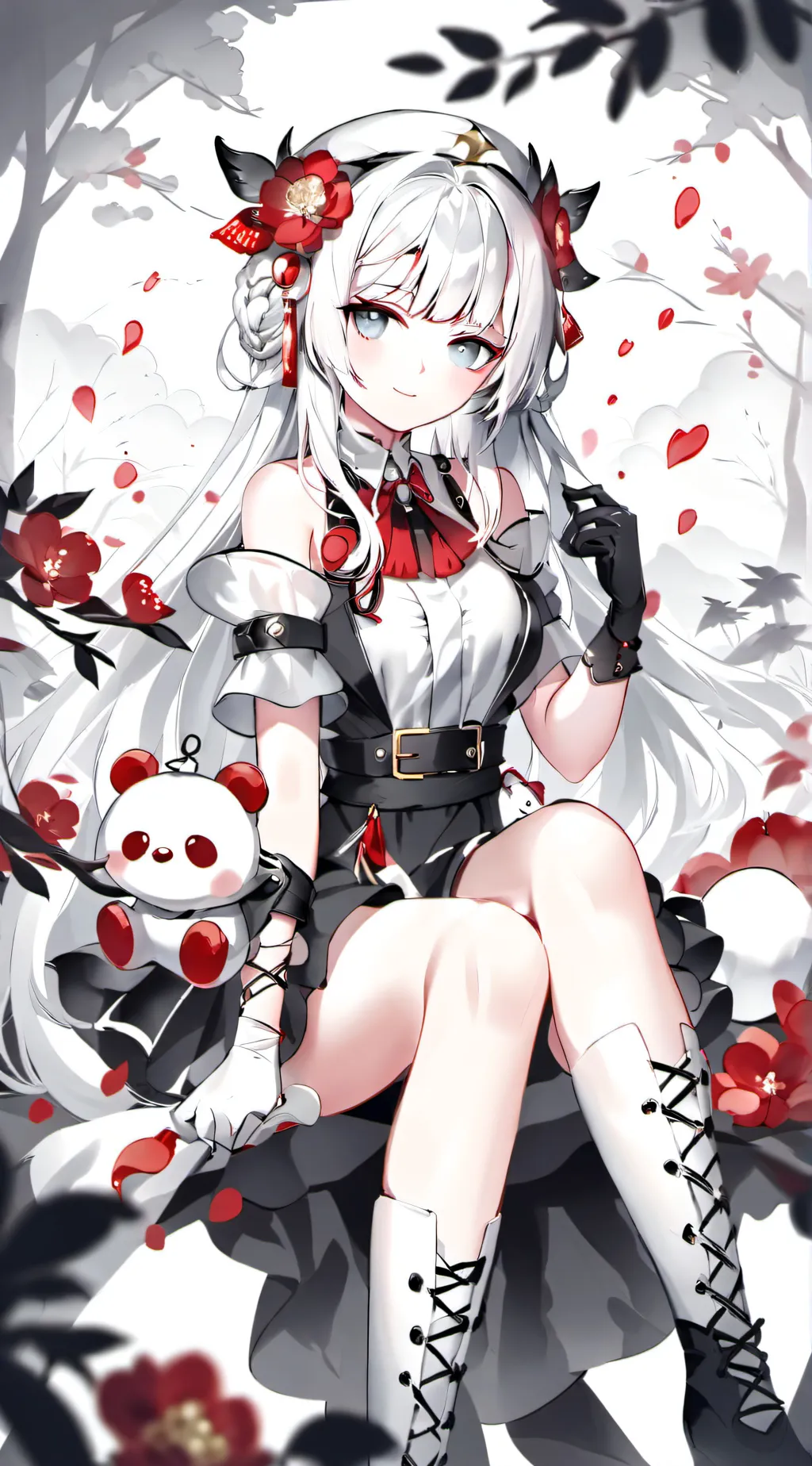 ai character: 💜❤️Aaron❤️💜 background